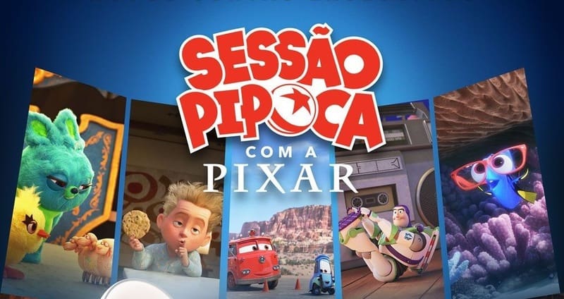 Sessão Pipoca com a Pixar ganha trailer dublado, confira