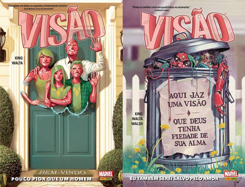 Graphic Novel do Visão vira destaque de vendas graças à WandaVision