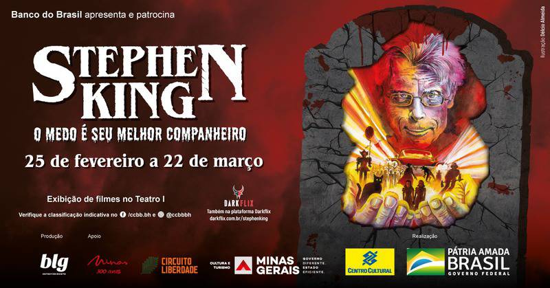 Mostra 'STEPHEN KING: O Medo é seu Melhor Companheiro' acontece até março