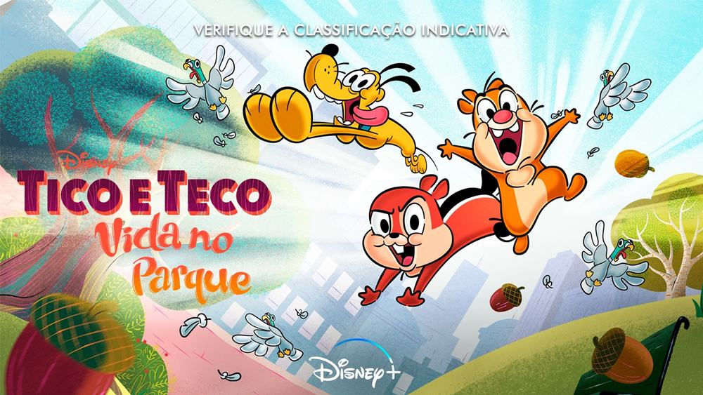 Tico e Teco: Vida no Parque ganha trailer para estreia no Disney+