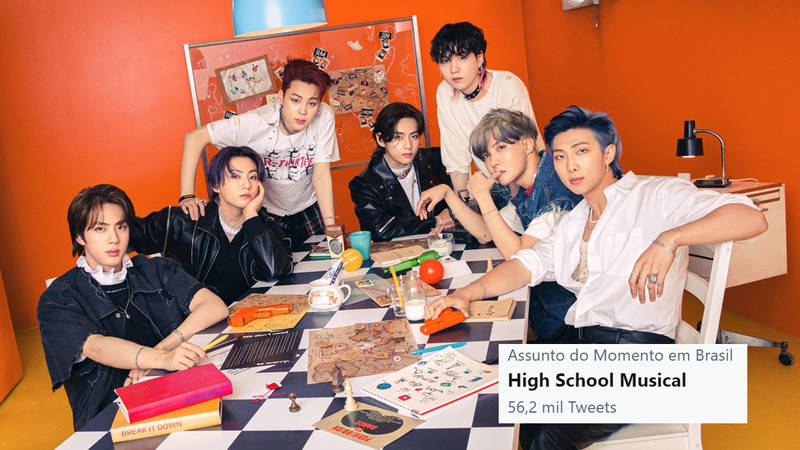 High School Musical vira assunto no Twitter após novo clipe do BTS, Permission to Dance
