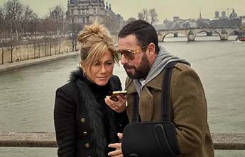 Mistério em Paris ganha primeiro trailer com Adam Sandler e Jennifer Aniston, confira