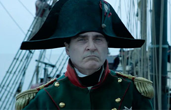 Napoleão, dirigido por Ridley Scott e estrelado por Joaquin Phoenix, ganha trailer turbulento