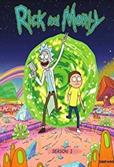 Poster do anime Rick e Morty