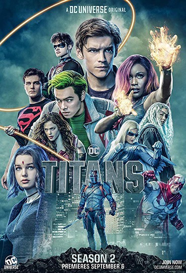 Poster da série Novos Titãs