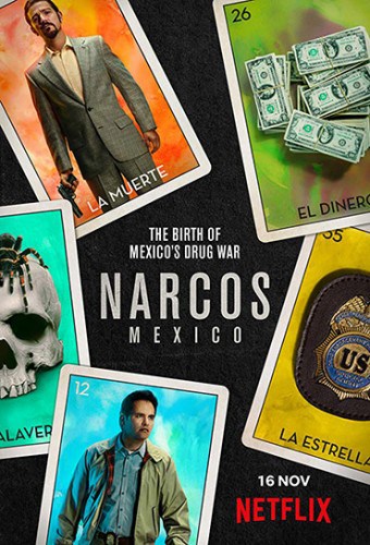 Poster da série Narcos: México