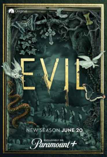 Poster da série Evil: Contatos Sobrenaturais