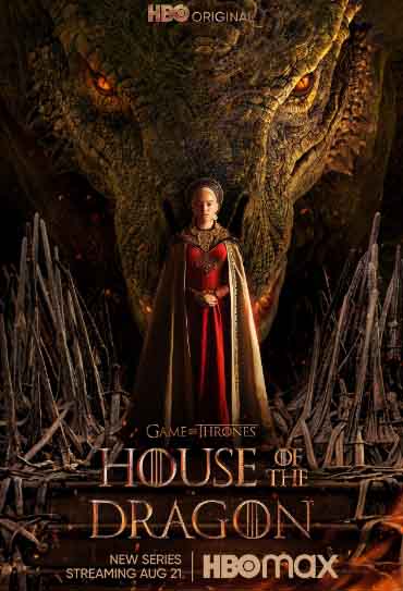 Poster da série A Casa do Dragão