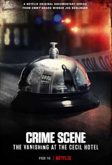 Poster da série Cena do Crime - Mistério e Morte no Hotel Cecil