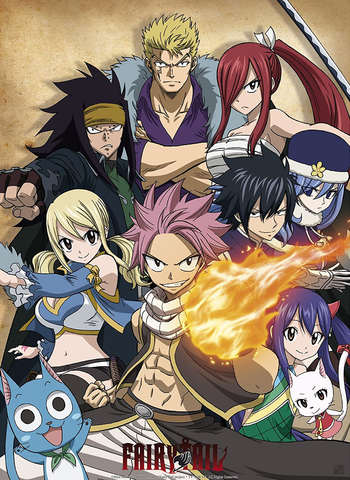 Poster do anime Fairy Tail