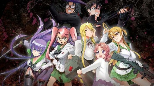 Imagem 2 do anime Highschool of the Dead