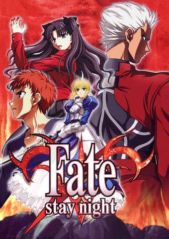 Poster do anime Fate/stay night