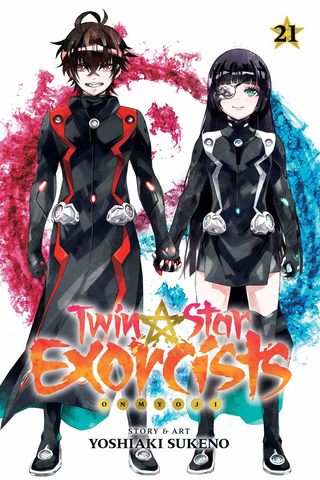 Poster do anime Twin Star Exorcists