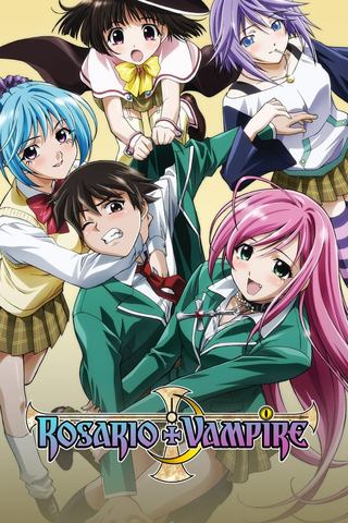 Poster do anime Rosario + Vampire