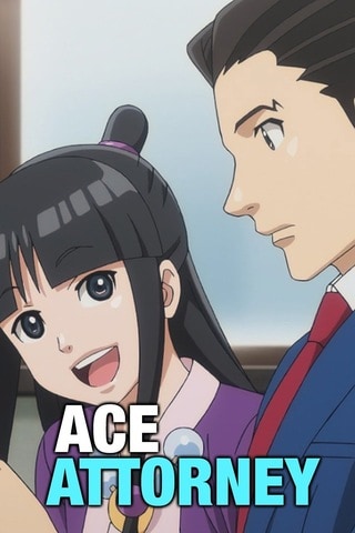 Poster do anime Ace Attorney