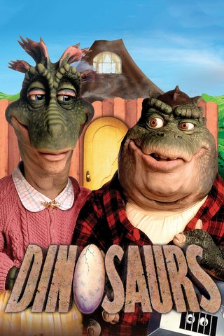 Poster da série Família Dinossauros