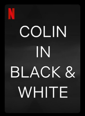 Poster da série Colin em Preto e Branco