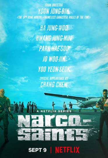 Poster da série Narco-Santos