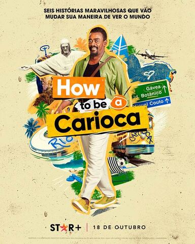 Poster da série How to be a Carioca