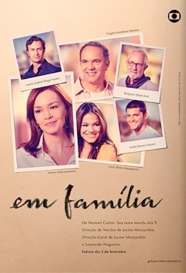 Poster da série Em Família