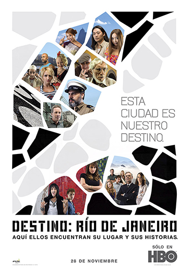 Poster da série Destino: Rio de Janeiro