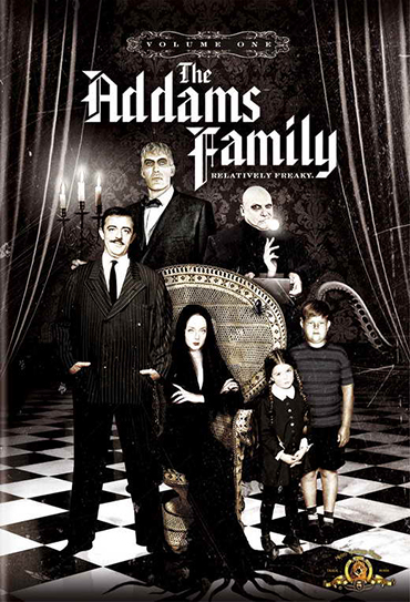 Poster da série The Addams Family