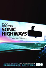 Poster da série Foo Fighters Sonic Highways