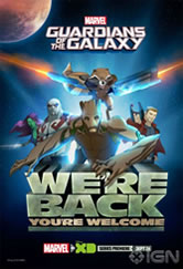 Poster da série Guardiões da Galáxia