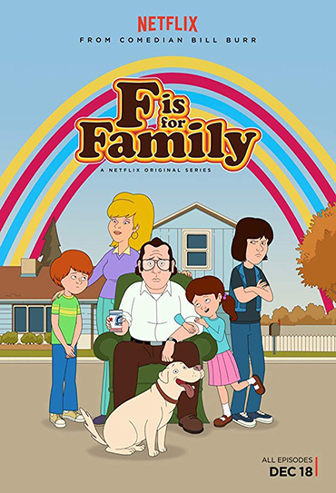 Poster da série F Is for Family