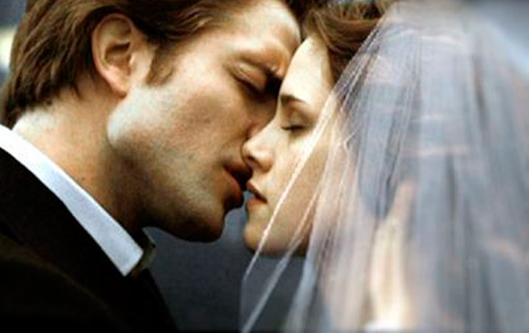 Vestido de noiva Bella Swan Kristen Stewart Edward Cullen Robert Pattinson